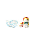 Yakushigama Shiba Parent and Puppy Wind Chime