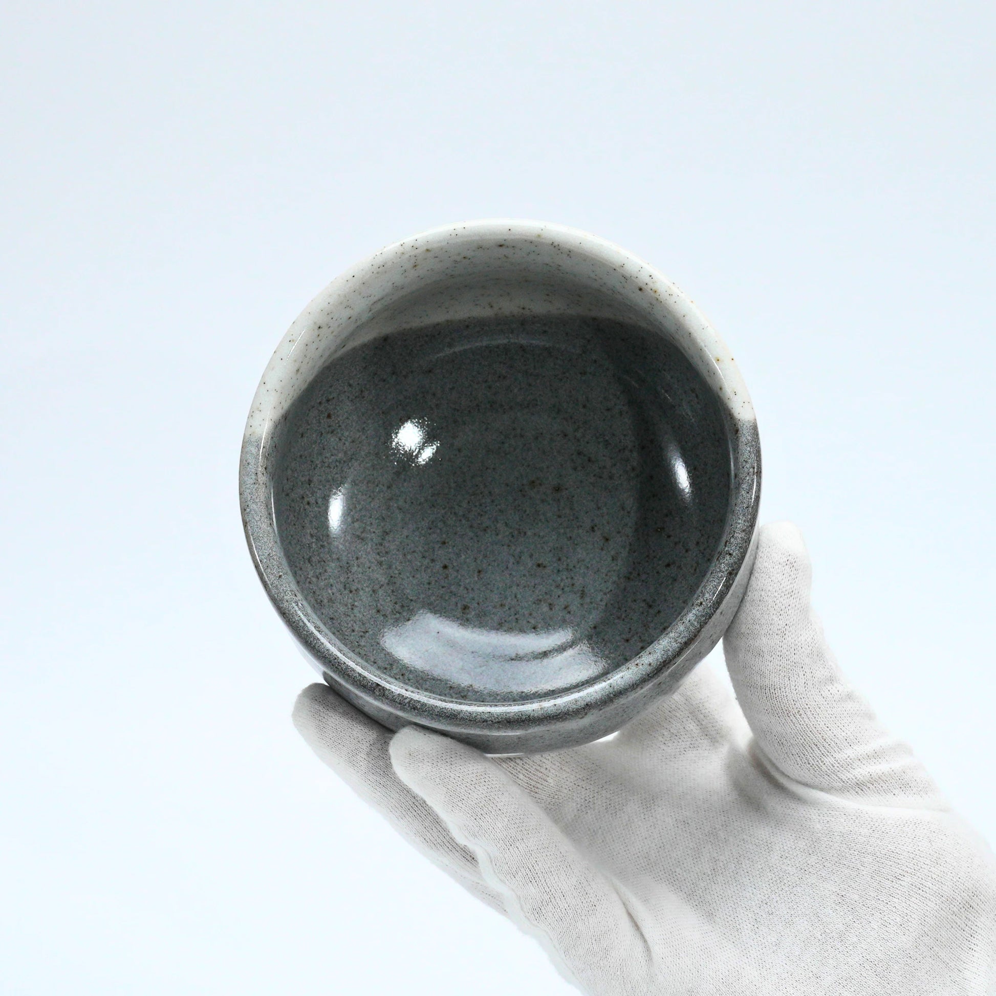 Kutani Hidamari Matcha cuenco | Hand-Painted Japanese Chawan — view 3