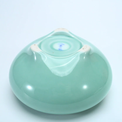 Vintage 1977 Fukagawa Seiji Celadon Incense Burner Koro — Arita — view 2