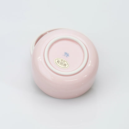 Arita Pink Cherry Blossom Lidded Box, 8.5 cm