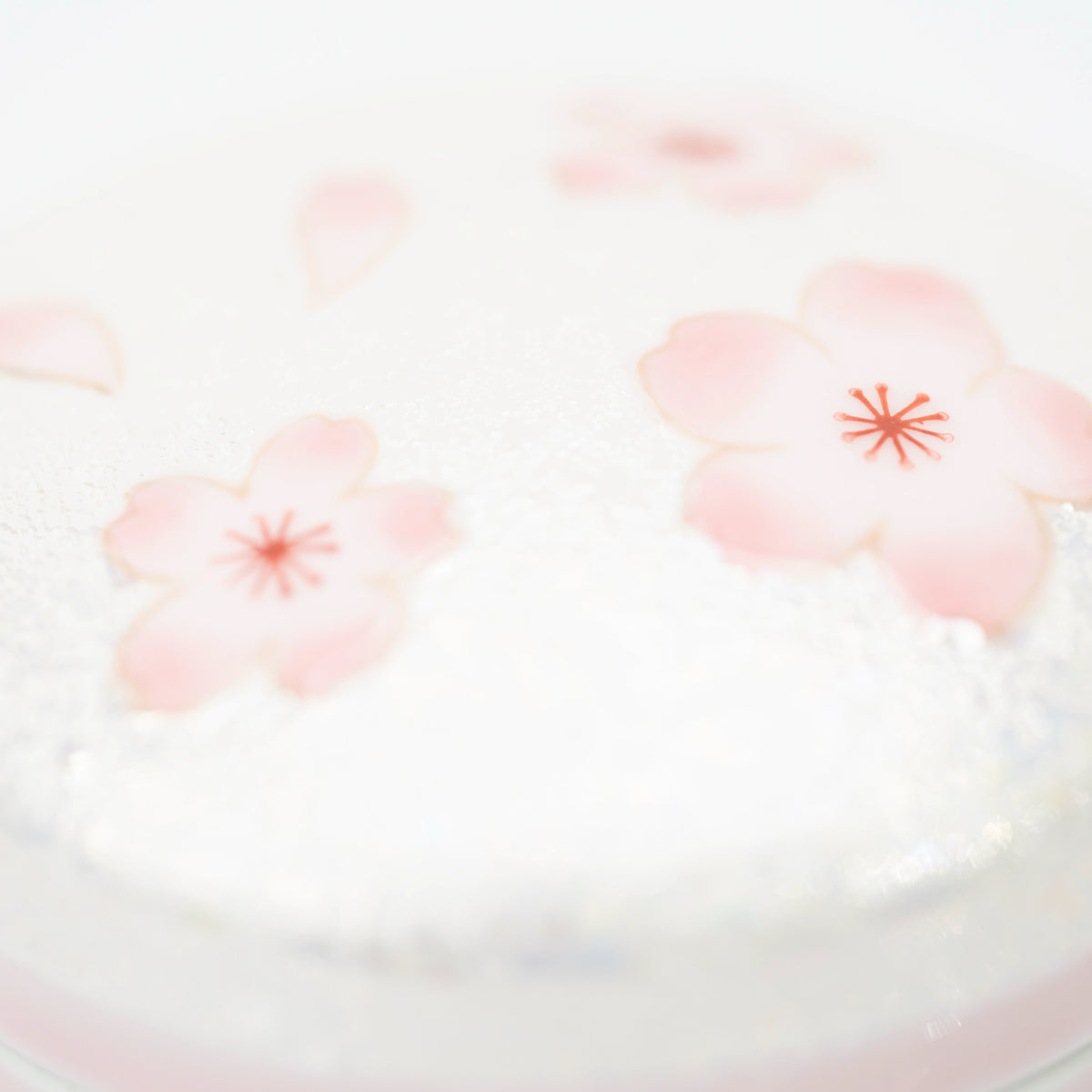 Arita Pink Cherry Blossom Lidded Box, 8.5 cm