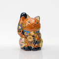 Kutani Cha-Mori Lucky Cat, 21 cm