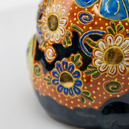 Kutani Cha-Mori Lucky Cat, 21 cm