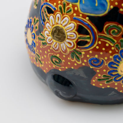 Kutani Cha-Mori Lucky Cat, 21 cm