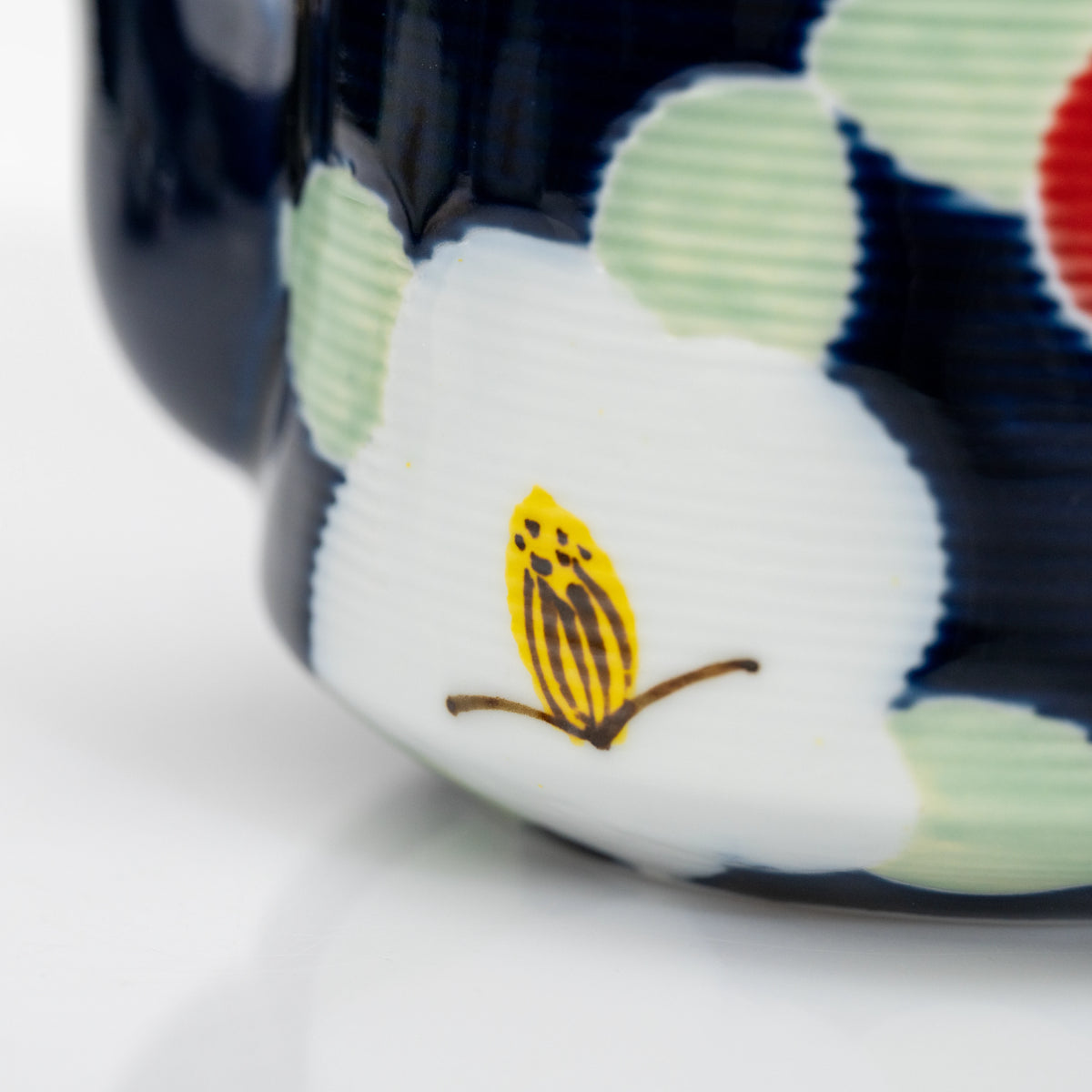 Arita Camellia Tea Set in Deep Blue | Teapot & 2 Cups
