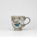 Kutani Kingfisher Ceramic Mug, 9 cm