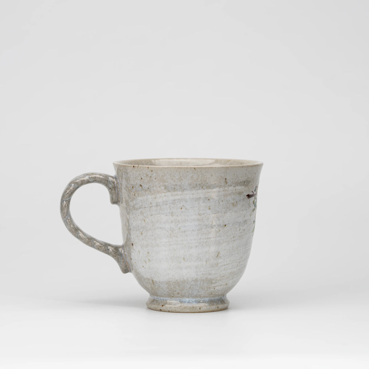 Kingfisher mug, reverse view.