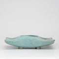 Hechimon Pale Blue Mini Ikebana Vase with Kenzan, 20 cm