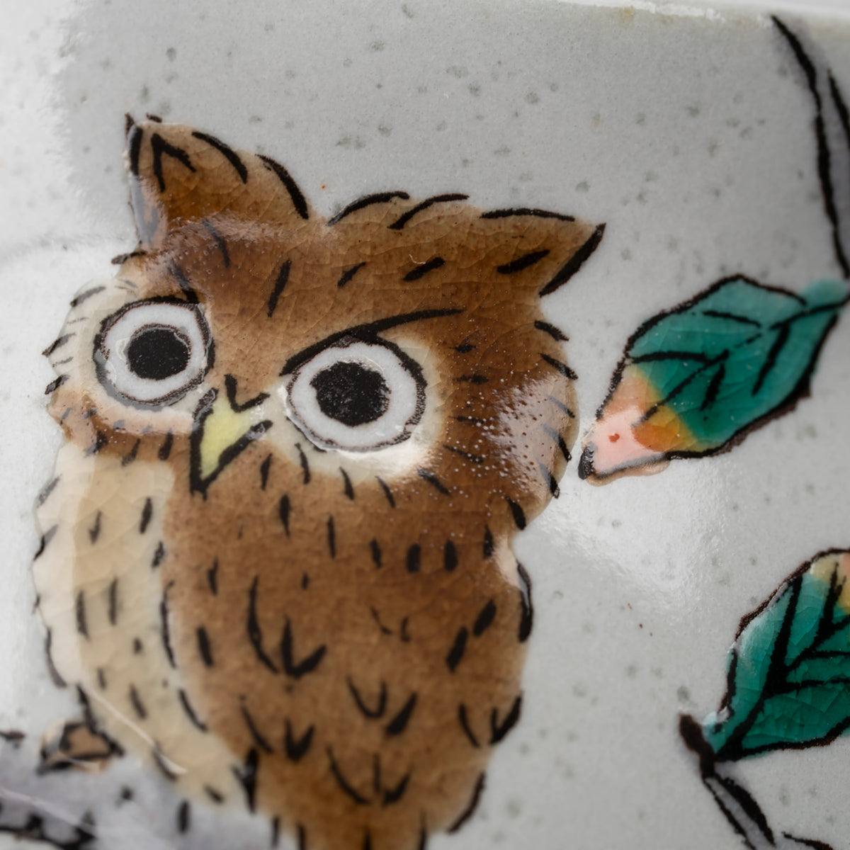 Owl teapot, owl decoration.
