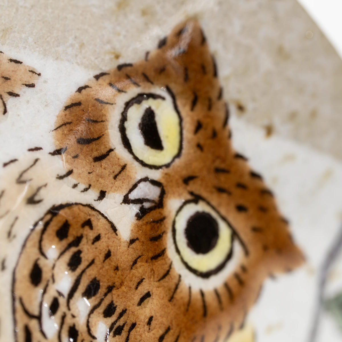 Three owls mug, owl decoration.
