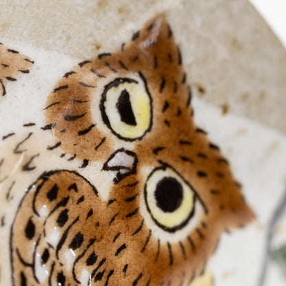 Three owls mug, owl decoration.