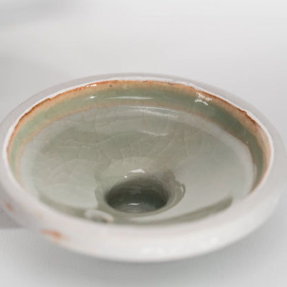 Sparrow teapot, lid detail.