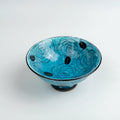 Coupe à dessert Seto à la rose bleue, Setsugekka Aibana, 14,5 cm