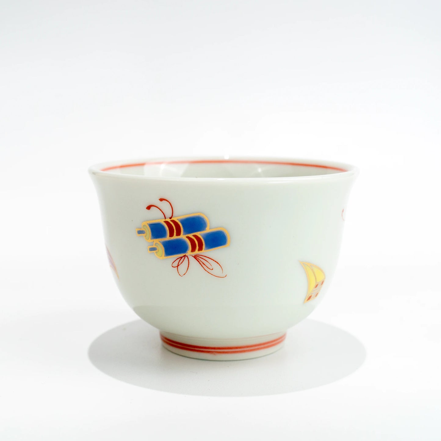 Arita & Hasami Takarazukushi Tea Set | Kyusu + 2 Cups | Wood Box