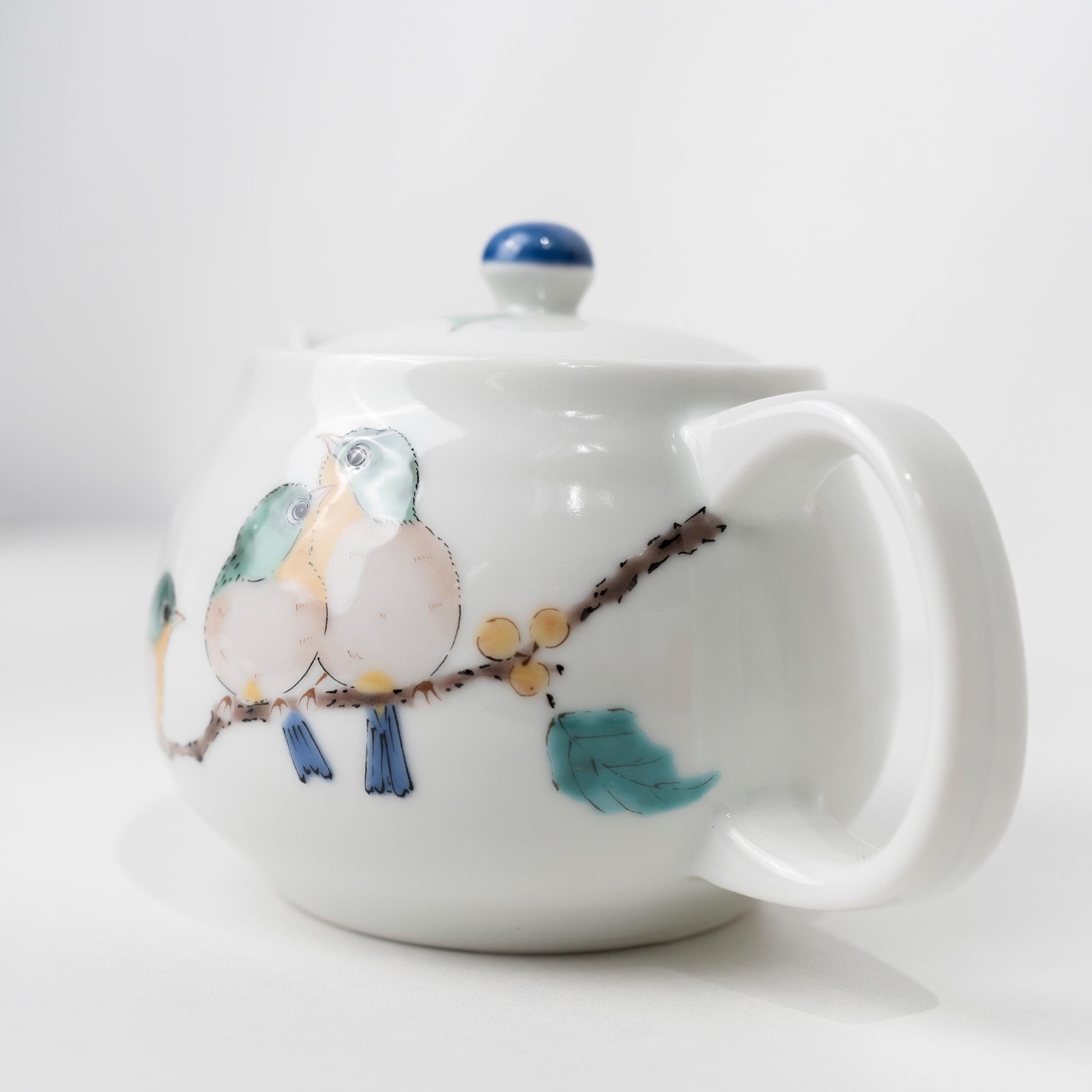 Spout detail of Kutani kyusu teapot