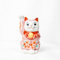 Maneki-neko Kutani rose sakura
