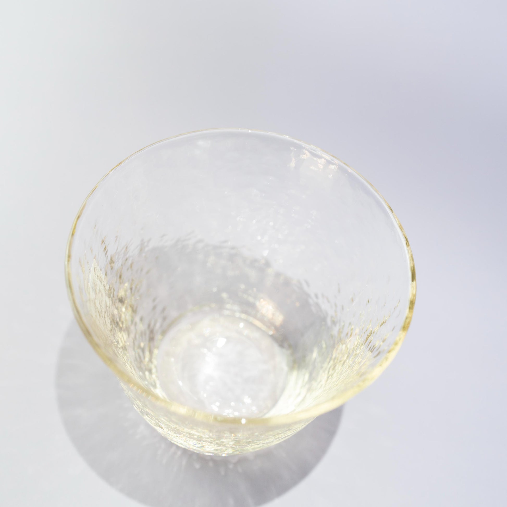Amber sake cup from the Takasegawa series