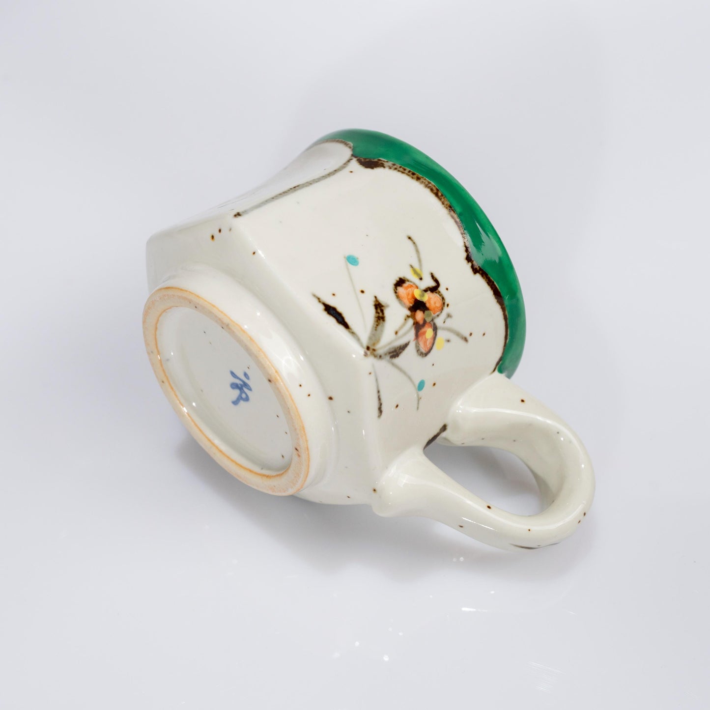 Gift-ready Arita porcelain demitasse cup and saucer in individual box