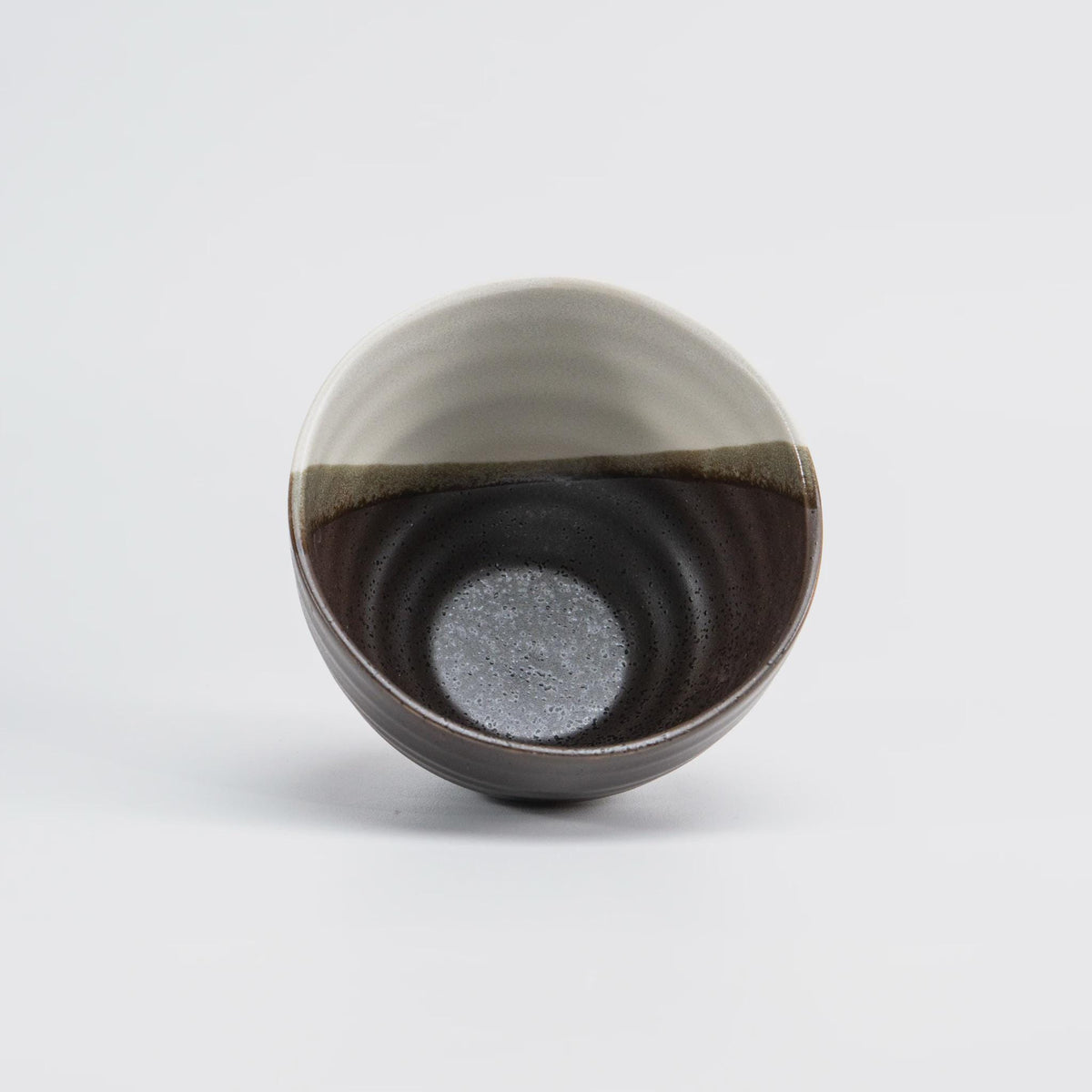 Iroe Yū Hana Kutani rice bowl, blue colourway