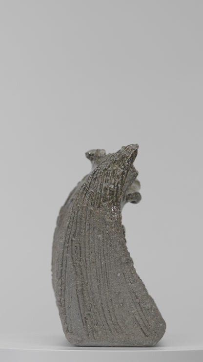 Hechimon Shigaraki-Knospenvase, rechteckig