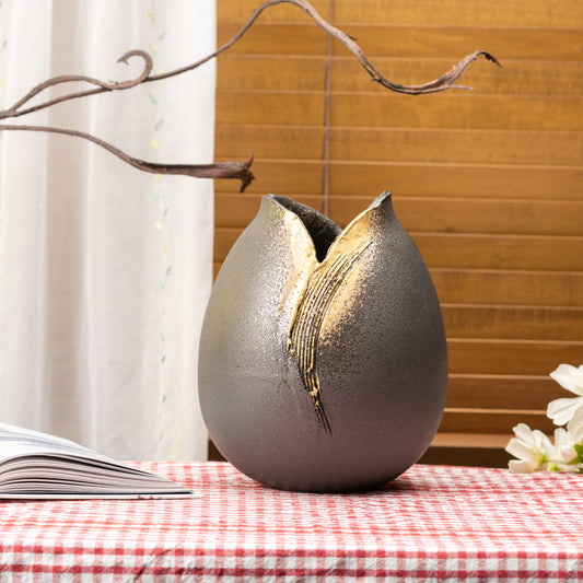 Hechimon Banju Teardrop Flower Vase, 21 cm