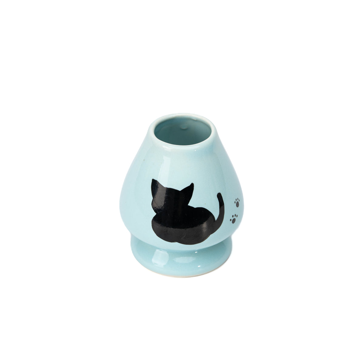 Top view of the open cat whisk holder.