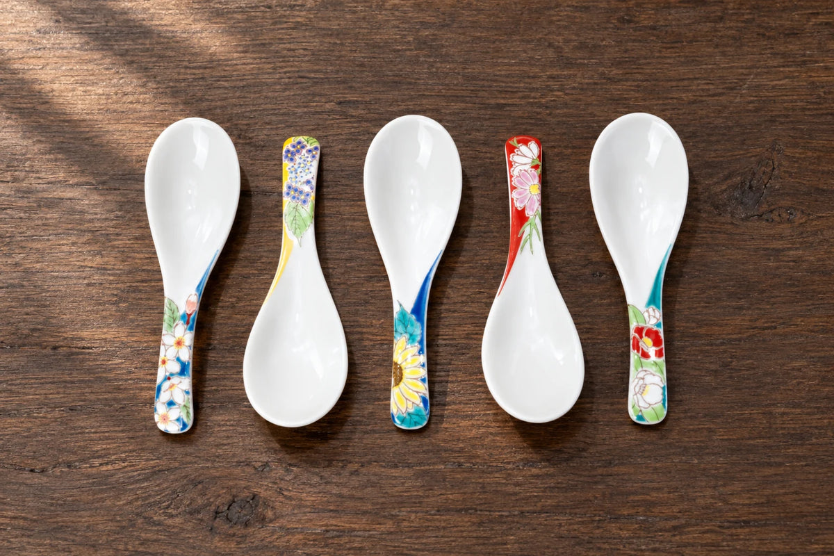 tableware — selected objects on a wooden studio table.